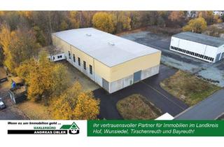 Gewerbeimmobilie mieten in 95615 Marktredwitz, Großflächige - vielseitig nutzbare Produktionshalle