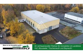 Gewerbeimmobilie mieten in 95615 Marktredwitz, Großflächige, vielseitig nutzbare Produktionshalle