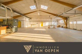 Gewerbeimmobilie kaufen in 46244 Grafenwald, Wohn- und Gewerbeensemble mit zwei Hallen in Bottrop-Grafenwald