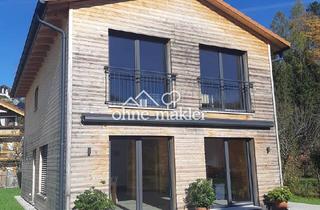 Haus kaufen in 83313 Siegsdorf, PRIVATVERKAUF: Modernes Holzhaus (Bj. 2024) auf Erbpachtgrundstück im schönen Chiemgau in Oberbayern