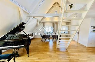 Wohnung kaufen in 83278 Traunstein, Außergewöhnliches Wohnen! Aufwendig sanierte 3,5-Zimmer-Galeriewohnung im Herzen von Traunstein
