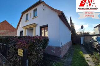 Einfamilienhaus kaufen in Ritterstraße, 99718 Greußen, Einfamilienhaus mit Garten und Garage zu verkaufen!