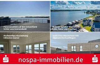 Haus kaufen in 24837 Schleswig, Leben auf dem Wasser! Wasserhaus im Pionierhafen in Schleswig direkt auf der Schlei!