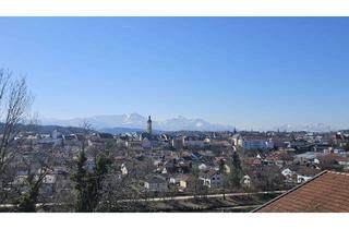 Grundstück zu kaufen in 83278 Traunstein, Attraktiver Baugrund für Mehrfamilienhaus mit Blick über Traunstein - Zentral, sonnig, Bergpanorama