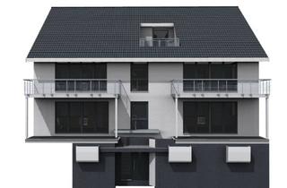 Wohnung kaufen in 32457 Porta Westfalica, Moderne 3-Zimmer-Wohnung – Ausbau nach Wunsch, Garten, Balkon, 2 Stellplätze und Ausblick