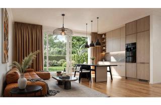 Wohnung kaufen in 13187 Berlin, Berlin - MAISON ROSE: Stilvolle und helle 3-Zimmer Neubauwohnung mit über 100m² Garten