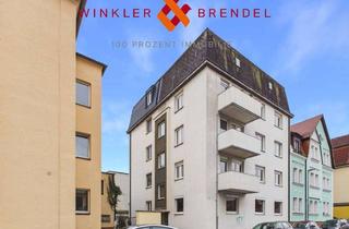 Wohnung kaufen in Wiesenstraße 21, 95444 City, Zentrale 3-Zimmer-Wohnung mit Innenhofbalkon und Garage in Bayreuth