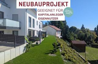Wohnung kaufen in 94469 Deggendorf, Einmaliger Ausblick in ruhiger Lage! Neubauwohnung mit Gartennutzung in Süd-West Ausrichtung!