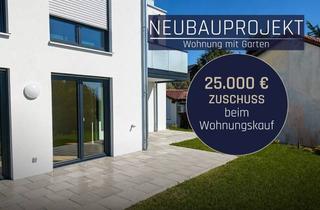Wohnung kaufen in 94469 Deggendorf, Sofort beziehbar, ruhige Lage! Neubauwohnung mit Gartennutzung in Süd-West Ausrichtung!