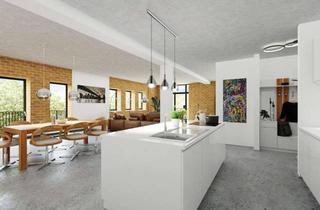 Loft kaufen in 04552 Borna, Fabrikloft 86 qm Südseite Denkmal AFA Energieautark
