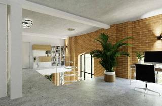 Loft kaufen in 04552 Borna, Fabrikloft 89 qm Südseite Denkmal AFA Energieautark