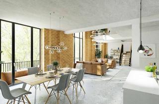 Loft kaufen in 04552 Borna, Fabrikloft 180 qm Seeseite Denkmal 90 % AFA Energieautark