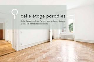Wohnung kaufen in 78462 Konstanz, Stilvolle Belle Étage im Paradies – Altbaucharme trifft moderne Technik