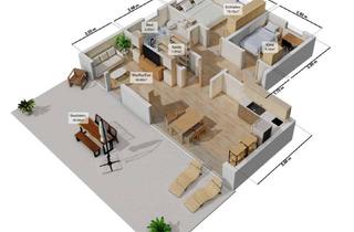 Penthouse mieten in Graf-Mangold-Str. 15/2, 88605 Meßkirch, Neubau Penthousewohnung