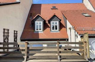 Wohnung mieten in Jacobsgasse 12, 04808 Wurzen, schöne 3 Zi-Dachgeschosswohnung mit großer Süd-Dachterrasse in denkmalgeschützter Altstadt