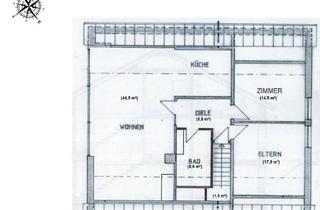 Wohnung mieten in 48249 Dülmen, Helle 3-Zimmer Dachgeschosswohnung in Dülmen mit 93 m²