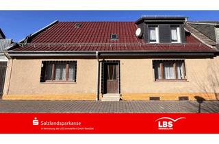 Haus kaufen in 39444 Hecklingen, Raum für Ideen mit Hof und Garage