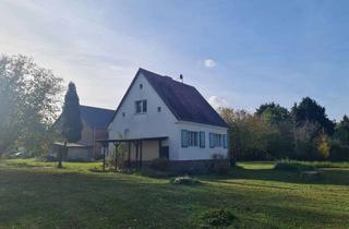 Haus kaufen in 15757 Halbe, Sanierungsbedürftiges EFH + Scheune auf großem Grundstück – In 2 Automin. am Oderiner See