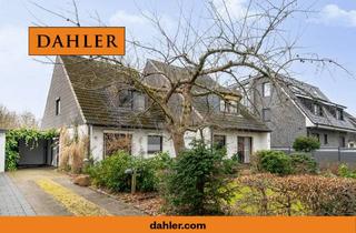 Doppelhaushälfte kaufen in 25469 Halstenbek, Zuckersüße Doppelhaushälfte in grüner, aber zentraler Lage von Halstenbek mit viel Potenzial