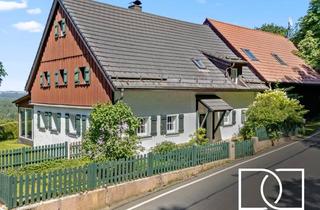 Bauernhaus kaufen in 95490 Mistelgau, 2004m² Grundstück! Modernisiertes Bauernhaus mit großem Garten, Scheune und traumhafter Aussicht