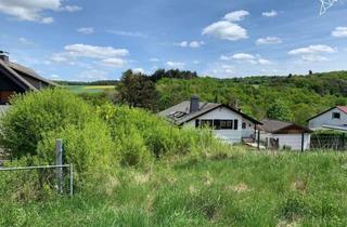 Grundstück zu kaufen in 61250 Usingen, TALBLICK ZUM FAIREN PREIS Großes Baugrundstück mit herrlichem Ausblick in Usingen!