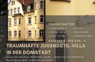 Anlageobjekt in Graf-Stauffenberg-Straße, 06618 Naumburg, Denkmaltraum in der Domstadt