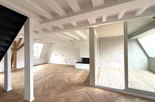 Wohnung kaufen in Sigi-Sommer-Platz, 81371 Sendling, EXKLUSIVE DACHGESCHOSS-MAISONETTE AM SIGI-SOMMER-PLATZ