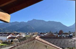 Wohnung kaufen in König-Ludwig Straße 55, 87645 Schwangau, reserviert - 3-Zimmer DG Wohnung m. Berg- u. Schlossblick in Schwangau, Nähe Forggensee