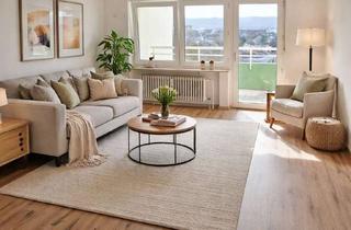 Wohnung kaufen in 75015 Bretten, Modern renovierte 3-Zi-Wohnung mit Weitblick & Poolanlage – Wohnen mit besonderem Komfort in Bretten