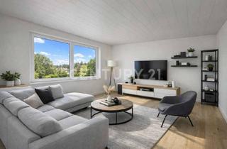 Wohnung kaufen in 89604 Allmendingen, Modernisierte 3-Zi-Wohnung mit neuer Küche, Kamin, Garten & Garage – 159.000 €