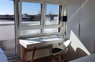 Wohnung mieten in Friedberger Straße, 86161 Herrenbach, Helle 1-Zimmer Wohnung im 5. OG mit Dachterrasse in Augsburg