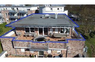 Penthouse mieten in 47533 Kleve, DAS BESONDERE Altengerechte Penthousewohnung mit Kachelofen und Dachterrasse