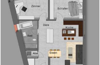 Wohnung mieten in Hauptstraße 20, 64342 Seeheim-Jugenheim, Helle 3-Zimmer Dachgeschosswohnung mit Südost-Balkon in Seeheim-Jugenheim
