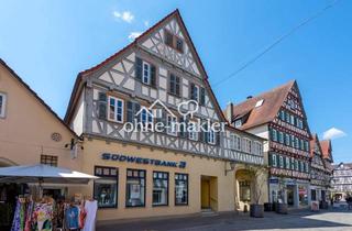 Büro zu mieten in 73614 Schorndorf, Repräsentative Gewerbefläche in 1A-Lage der Schorndorfer Fußgängerzone