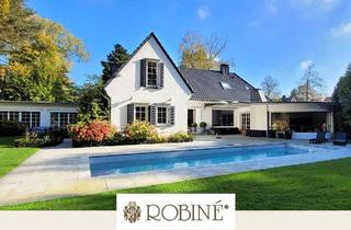 Villa kaufen in 40667 Meerbusch, Villa mit parkähnlichem Garten und Außenschwimmbad in Meerbusch