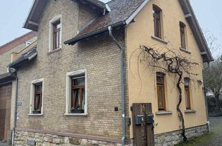 Haus mieten in 55296 Harxheim, Wohnen im historischen Altba,u: 110 m² auf zwei Etagen mit Hof, Gartenanteil & Parkplatz