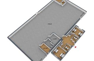 Gewerbeimmobilie kaufen in 64409 Messel, Provisionsfrei Lagerhalle Produktionshalle Kfz Werkstatt Gewerbefläche