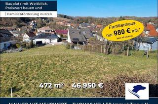 Grundstück zu kaufen in 63697 Hirzenhain, Perfekter Bauplatz für Ihren energieeffizienten Nestbau