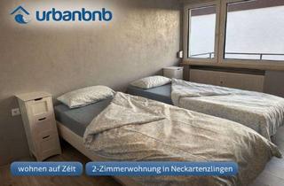 Immobilie mieten in Ulmenstr., 72654 Neckartenzlingen, 2-Zimmerwohnung mit TV, Wlan, Küche, Dusche/Wc, Waschmaschine, Parkplatz und grosser Balko