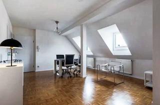 Wohnung mieten in Ziegelhüttenweg, 60598 Frankfurt, Helle 2-Zimmer- DG-Wohnung mit Einbauküche – 68 m², 60598 Frankfurt