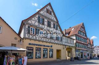 Büro zu mieten in Johann-Philipp-Palm-Straße, 73614 Schorndorf, Repräsentative Gewerbefläche in 1A-Lage der Schorndorfer Fußgängerzone