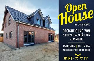 Haus mieten in 21698 Bargstedt, Hochwertige Doppelhaushälfte in Bargstedt zu vermieten!