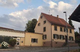 Haus kaufen in 79595 Rümmingen, Rümmingen - Rümmingen: Zweifamilienhaus mit Gewerbeeinheit und Baureserve