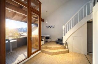 Wohnung kaufen in 83700 Rottach-Egern, Rottach-Egern - Modern wohnen am Tegernsee: helle Galeriewohnung mit Balkon