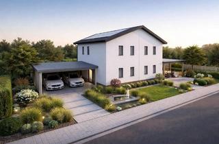 Doppelhaushälfte kaufen in 91604 Flachslanden, Flachslanden - Moderne Doppelhaushälfte, schlüsselfertig inkl. Grundstück