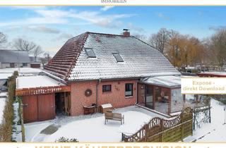 Doppelhaushälfte kaufen in 25572 Sankt Margarethen, Sankt Margarethen - Raumwunder mit Gartenidylle - flexibel, gepflegt, besonders