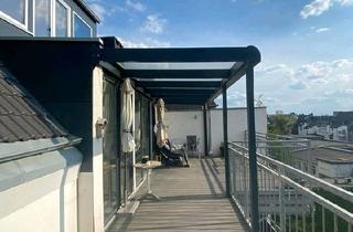 Wohnung kaufen in 40217 Düsseldorf, Düsseldorf - 2 Ebenen DachgeschossRheinturm+Gartenblick ohne Makler
