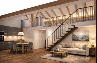 Wohnung kaufen in 87477 Sulzberg, Sulzberg - Lichtdurchflutete 3-Zimmer-Galeriewohnung - luxuriös saniert