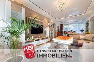 Wohnung kaufen in 28307 Bremen, Bremen - Mahndorf Stilvolle 4-Zimmer-Erdgeschosswohnung mit 2 Loggien und Pkw-Stellplatz in ruhiger Lage