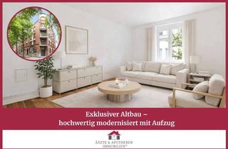 Wohnung kaufen in 21107 Wilhelmsburg, Exklusiver Altbau – hochwertig modernisiert mit Aufzug